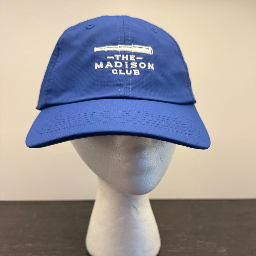 Imperial The Madison Club Blue Golf Hat Junior Fit Adjustable Strap Y210P Cap